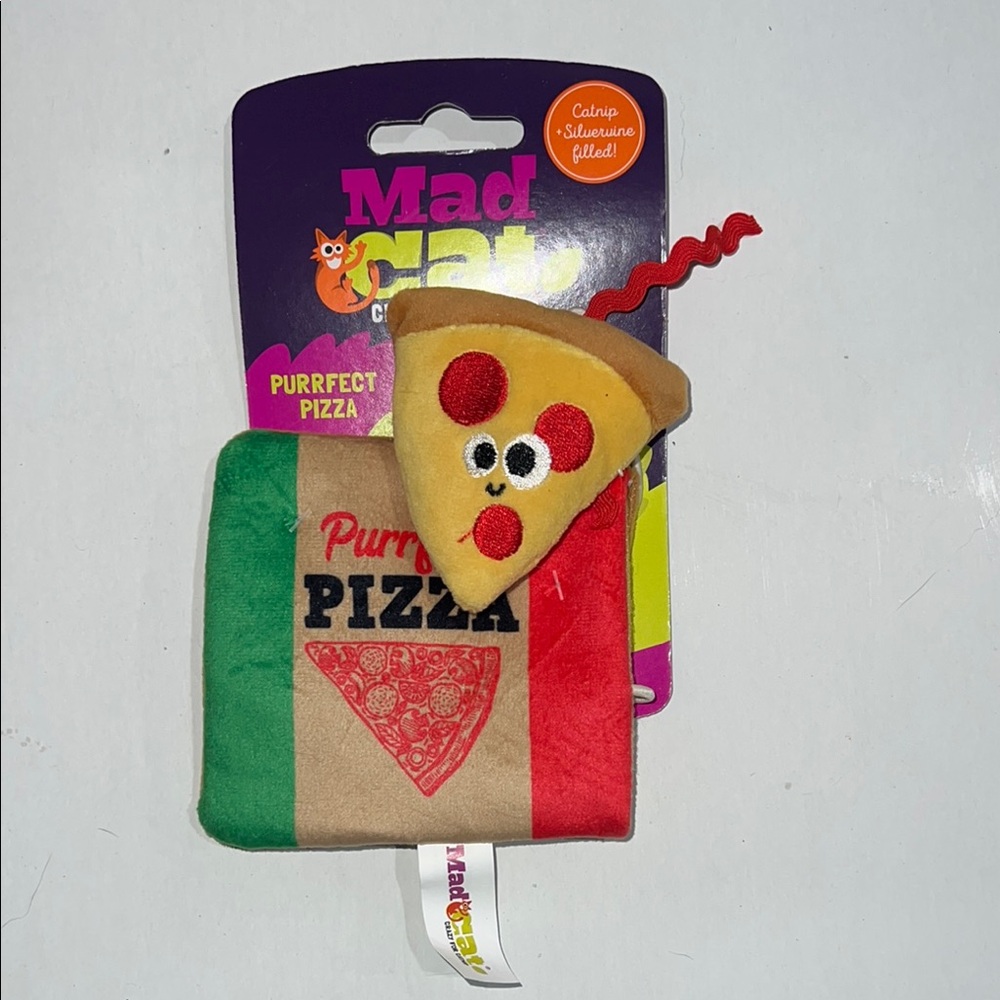 Purrfect Pizza Cat Toy - Catnip